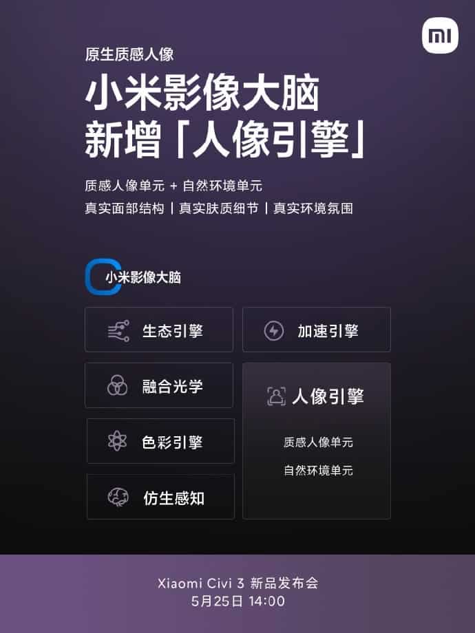 Xiaomi Sivil 3 Selfie