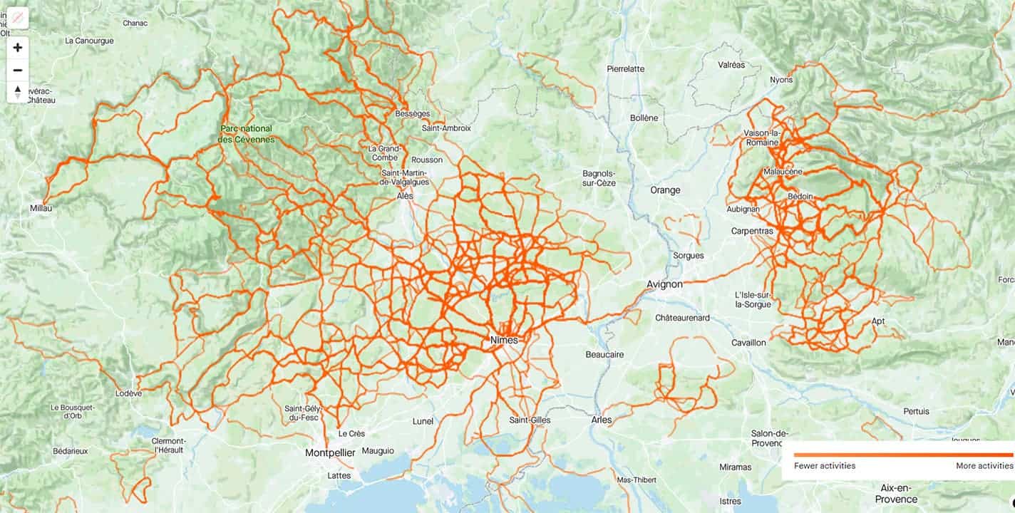 Strava Isı Haritası Özelliği