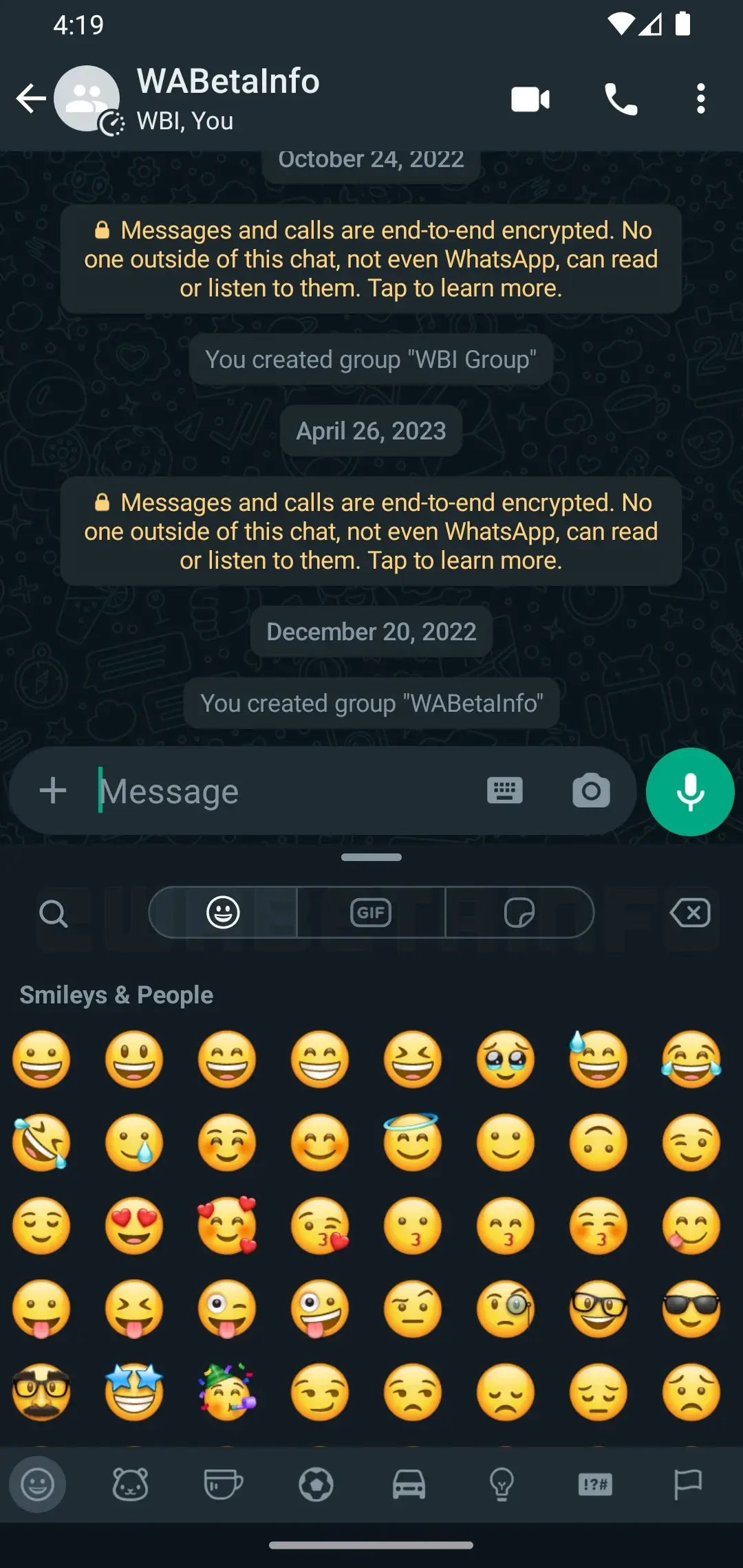 WhatsApp Yeniden Tasarlanmış Klavye